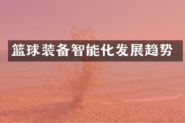 篮球装备智能化发展趋势