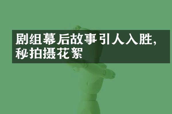 剧组幕后故事引人入胜,揭秘拍摄花絮