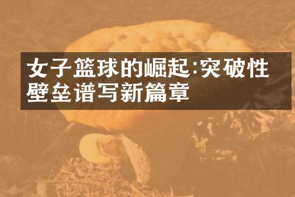 女子篮球的崛起:突破性别壁垒谱写新篇章