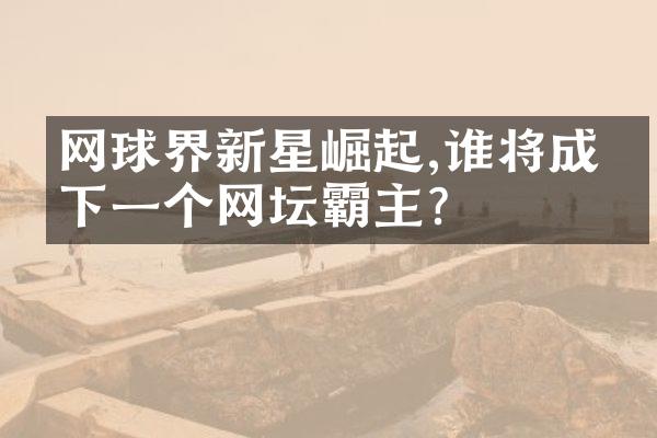 网球界新星崛起,谁将成为下一个网坛霸主？