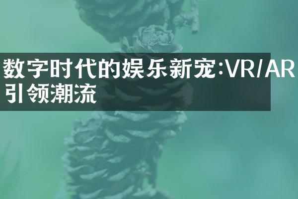 数字时代的娱乐新宠:VR/AR引领潮流