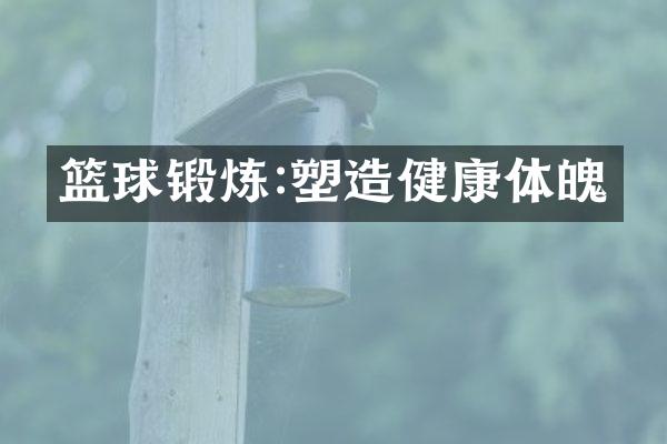 篮球锻炼:塑造健康体魄