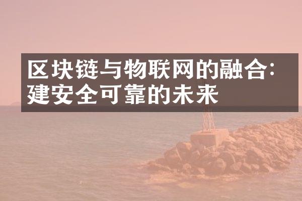 区块链与物联网的融合:构建安全可靠的未来