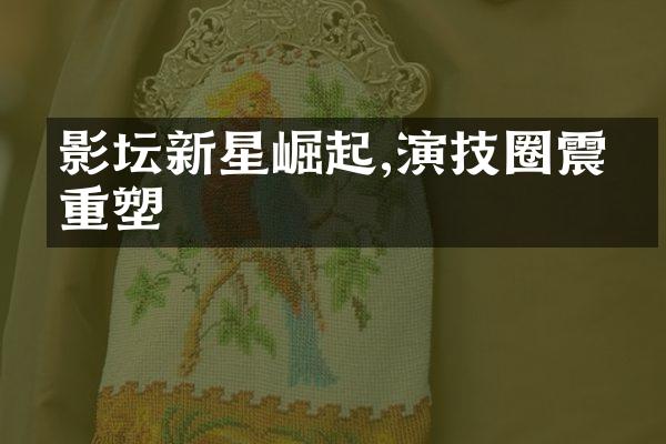 影坛新星崛起,演技圈震撼重塑