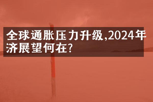 全球通胀压力升级,2024年经济展望何在?