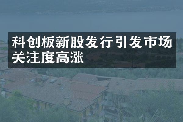 科创板新股发行引发市场关注度高涨